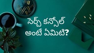 What is Search Console in Telugu? సెర్చ్ కన్సోల్ అంటే ఏమిటి?